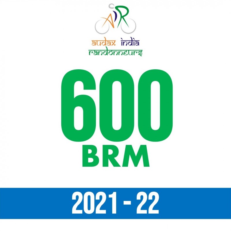Bangalore Randonneurs 600 BRM on 16 Jul 2022
