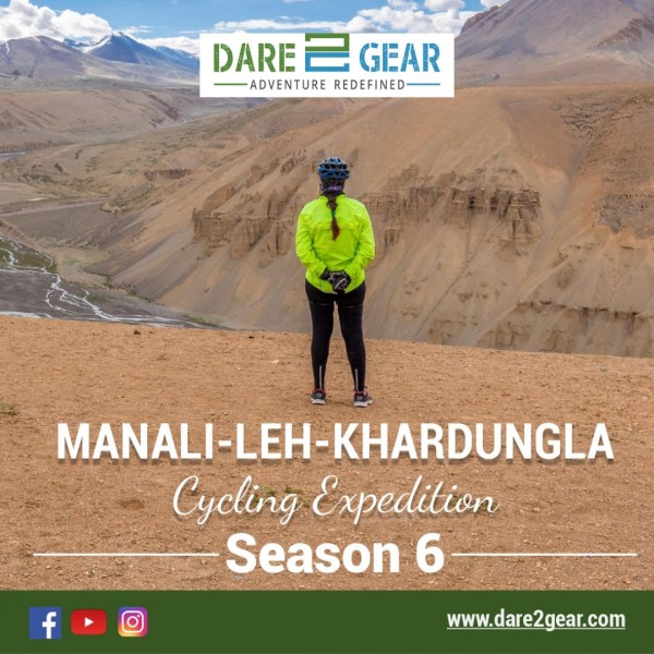 Manali-Leh Khardungla Cycling Expedition 10D 9N  ( Early Bird Offer till 10th june )