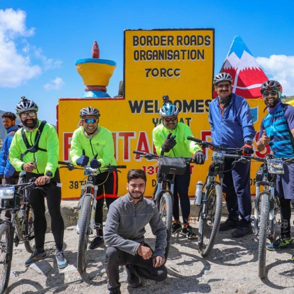 Manali-Leh Khardungla Cycling Expedition 10D 9N  ( Early Bird Offer till 10th june )